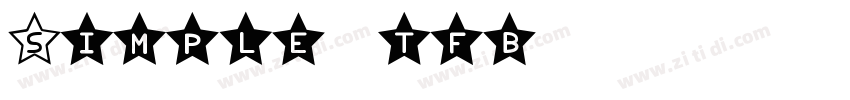 Simple tfb字体转换